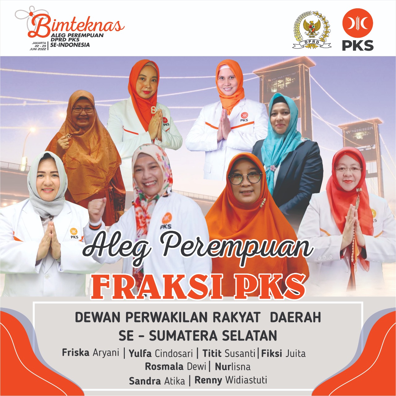 Tingkatkan Peran Parlemen, Aleg Perempuan PKS Sumsel Ikuti Bimtek di Jakarta 1 IMG 20220625 WA0077 1