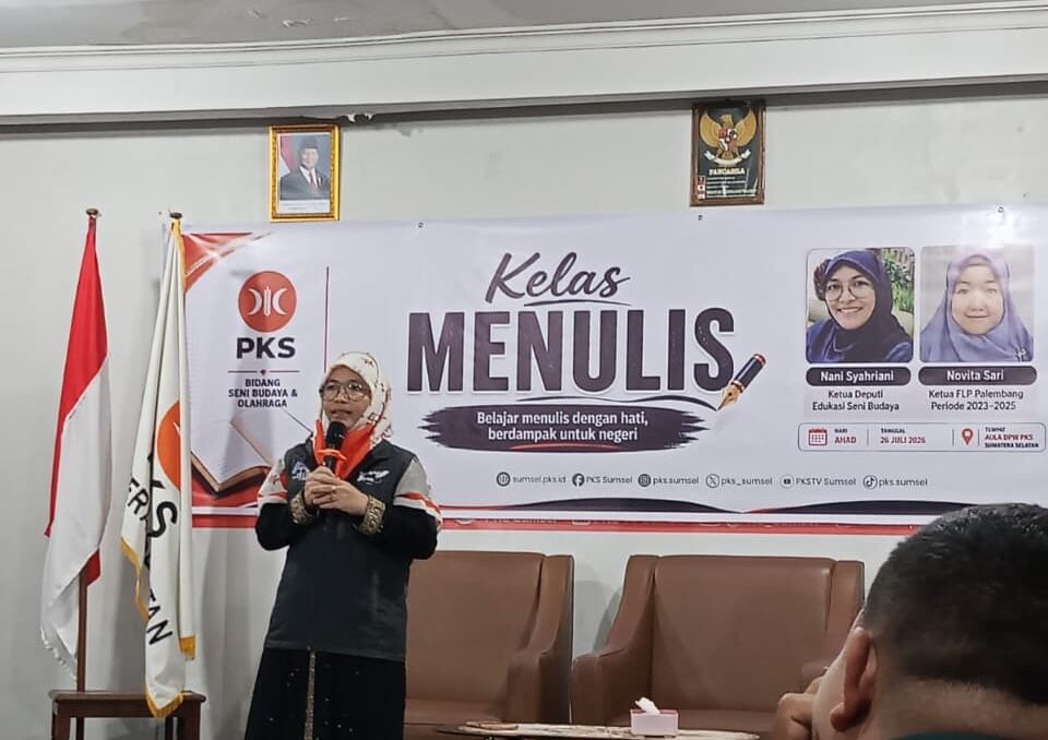 BUDAYAKAN LITERASI, DPW PKS SUMATERA SELATAN ADAKAN KELAS MENULIS BATCH 1 1 WhatsApp Image 2026 07 26 at 22.06.23 e1785117232879