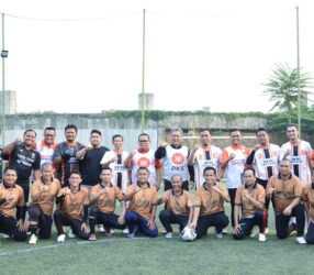 ALL OUT! AMY Kukuhkan 2 GOL Dalam Pertandingan Persahabatan Minisoccer Internal