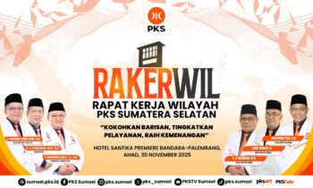 DPW PKS Sumsel Gelar Rakerwil, Bahas Penguatan Program Unggulan dan Konsolidasi Menuju Pemilu Mendatang